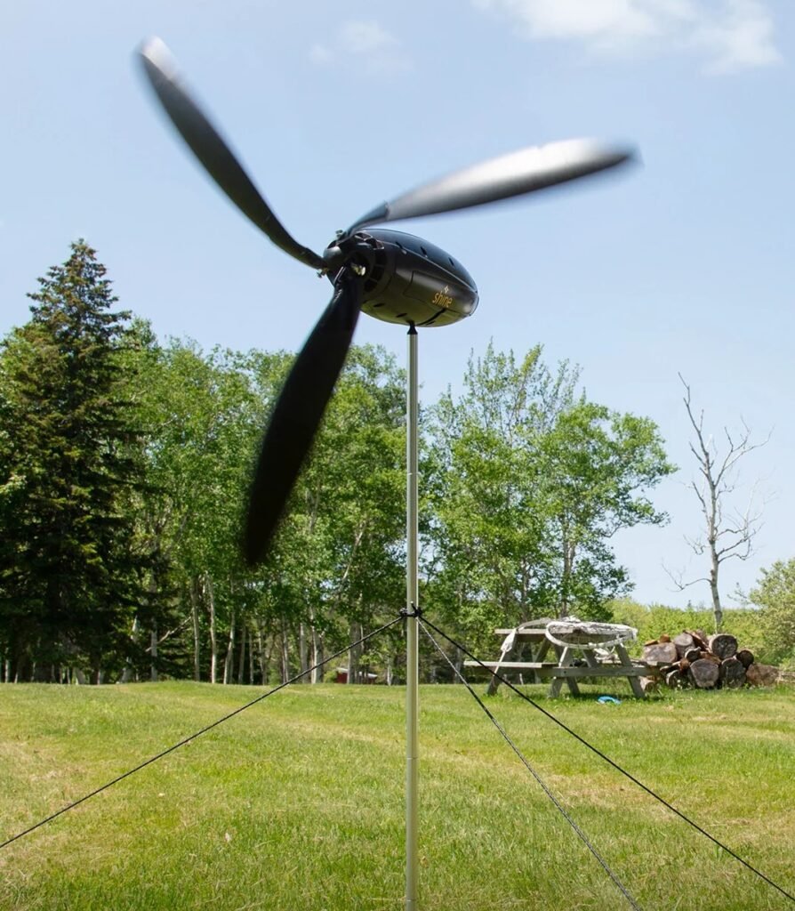 The Best Camper Wind Generator? Shine's Portable Wind Turbine | Rovin RV